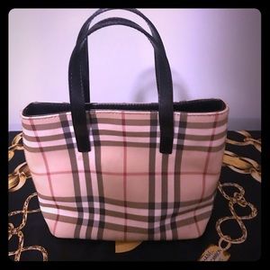 Burberry print medium tote